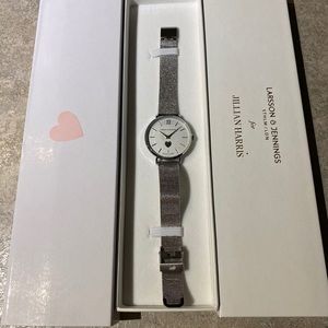 Jillian Harris Jilly box silver watch